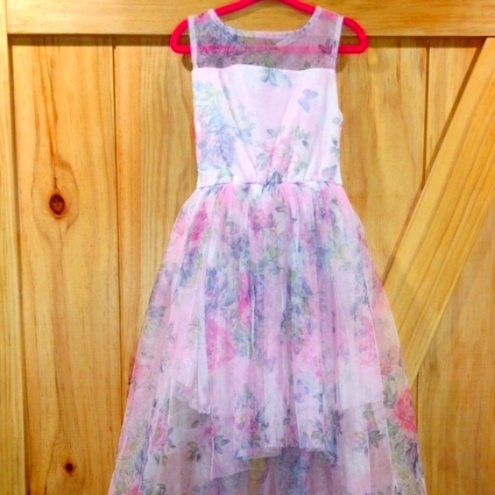 Zenzi Girls 4/5 Pink Butterfly Dress!!